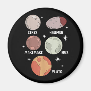 Aimant Système Solaire De L'Espace Extérieur Planète Nain