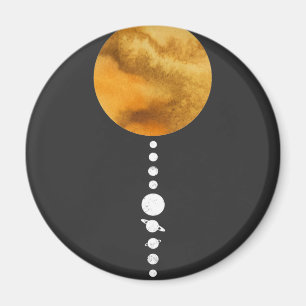 Aimant Système solaire minimal