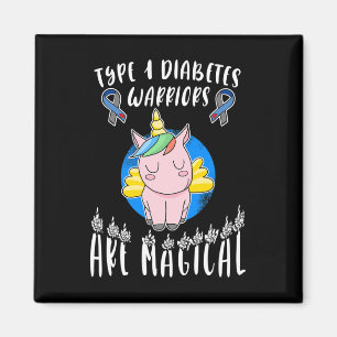 Aimant t1d diabète type 1 sensibilisation aux guerriers d