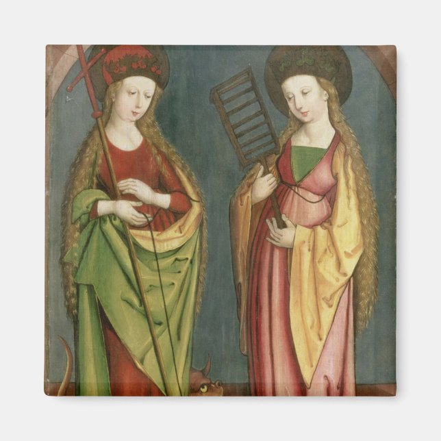 Aimant T32982 St. Margaret d'Antioche et St. Faith, c.15 (Devant)