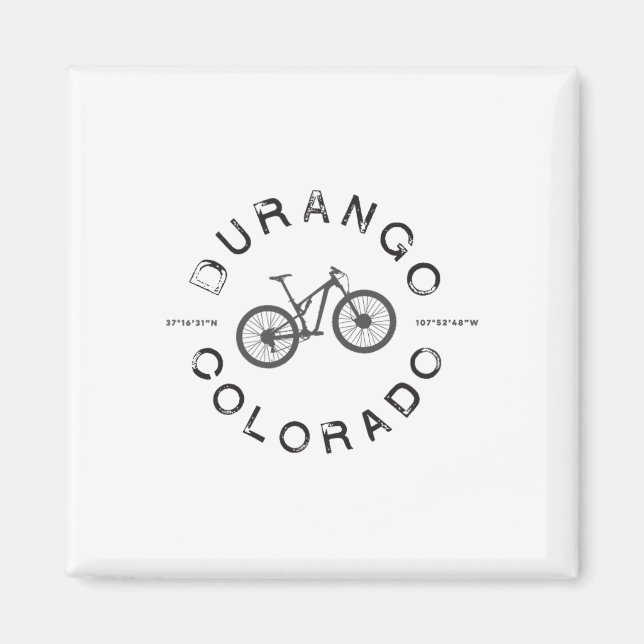 Aimant T de VTT de Durango Colorado  (Devant)