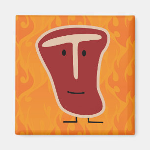 Aimant T-os steak viande protéine viande grillé viande de