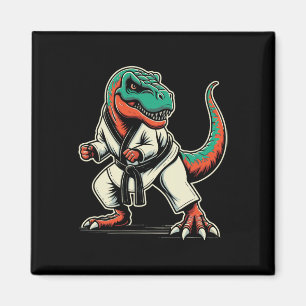 Aimant T-rex Dinosaur Karate Taekwondo Martial Arts