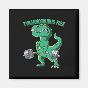 Aimant T-rex Gym Bodybuilding Tyrannosaurus Flex