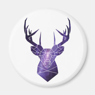 Aimant T-Shirt cerf de la galaxie