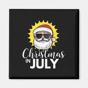 Aimant T Shirt Christmas In July - Lunettes de soleil San