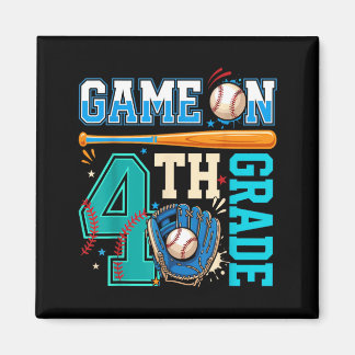 Aimant T-shirt de baseball de rentrée pour garçons Jouons