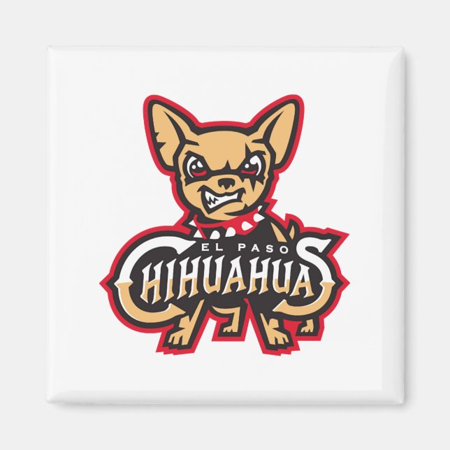 Aimant T Shirt de Baseball El Pas0 Chihuahuas Baseball  (Devant)
