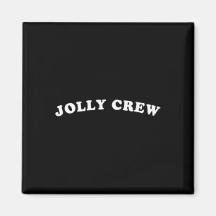 Aimant T-shirt de Noël drôle d'équipe joyeuse Renne Traîn