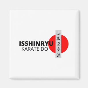 Aimant T Shirt Isshinryu Karate Do Soleil Levant