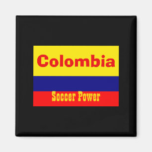 Aimant T Shirt Power Football Colombie
