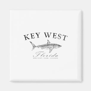 Aimant T-shirt Requin Key West pour la pêche, la navigati