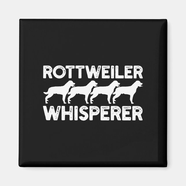 Aimant T-shirt Rottweiler (Devant)