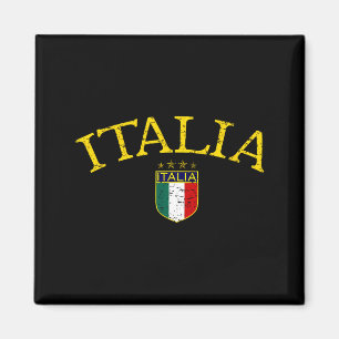 Aimant T Shirt Vintage Italia Football