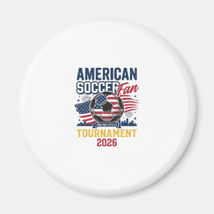 Aimant T-shirt vintage tournoi de football américain 2026