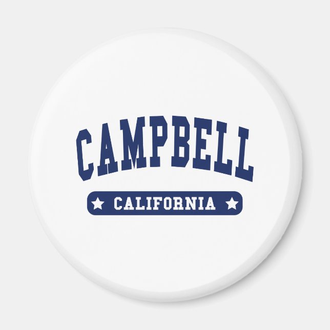 Aimant T-shirts Campbell California College Style (Devant)