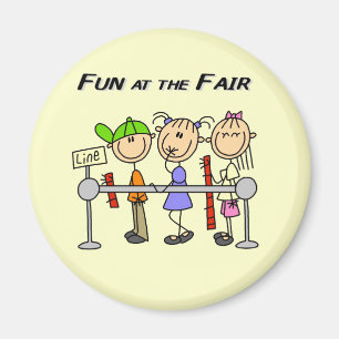 Aimant T-shirts et Cadeaux Amusants de la Foire