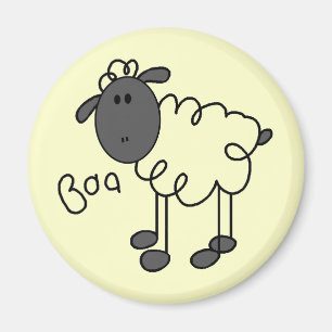 Aimant T-shirts et cadeaux Bêê du mouton