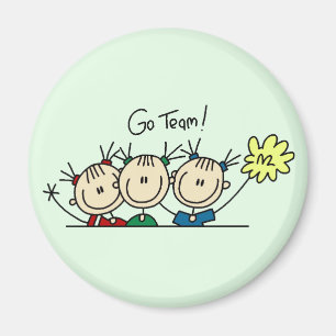 Aimant T-shirts et cadeaux Cheerleading de peloton