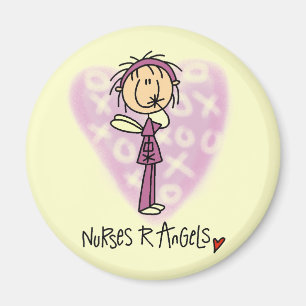 Aimant T-shirts et cadeaux d'anges des infirmières R