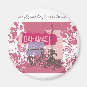 Aimant T-shirts et cadeaux de Bahama Sun