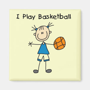 Aimant T-shirts et cadeaux de basket-ball de jeu de la