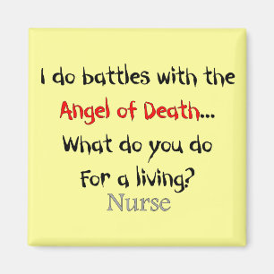 Aimant T-shirts et cadeaux de l'infirmière