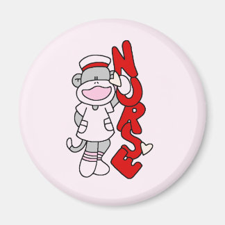 Aimant T-shirts et cadeaux de l'infirmière singe de choc