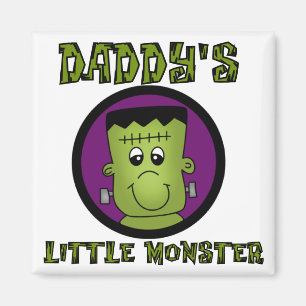 Aimant T-shirts et cadeaux de papa Little Monster