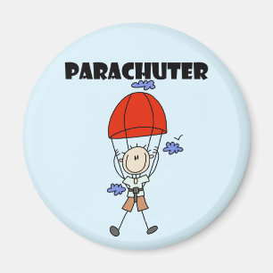 Aimant T-shirts et cadeaux de Parachuter