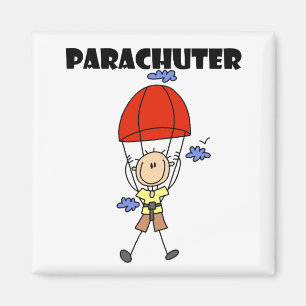 Aimant T-shirts et cadeaux de Parachuter