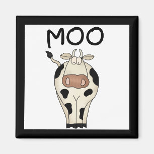 Aimant T-shirts et cadeaux de vache à MOO