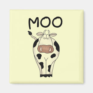 Aimant T-shirts et cadeaux de vache à MOO