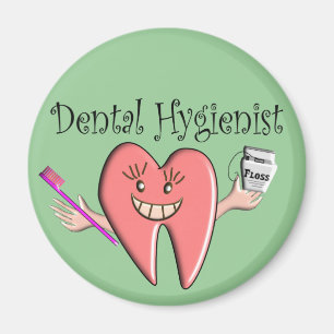 Aimant T-shirts et cadeaux d'hygiéniste dentaire