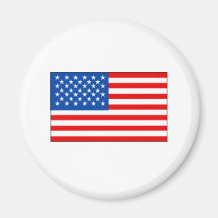 Aimant T-shirts et cadeaux du pavillon des États-Unis