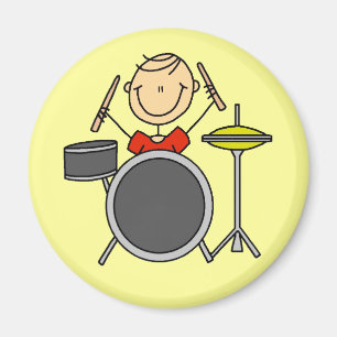 Aimant T-shirts et Cadeaux Figurine Bâton Male Batteur