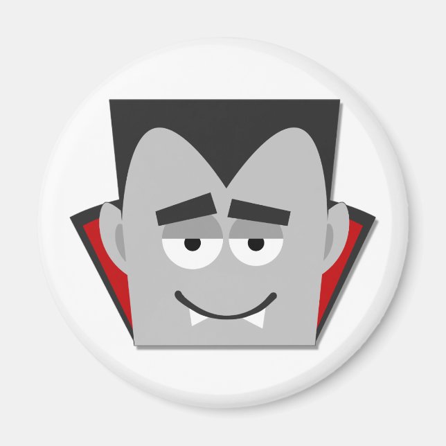 Aimant T-shirts et cadeaux Halloween Dracula (Devant)