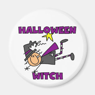 Aimant T-shirts et cadeaux Halloween Witch
