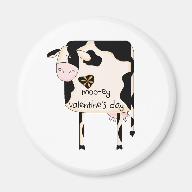 Aimant T-shirts et cadeaux Mooey Valentine (Devant)