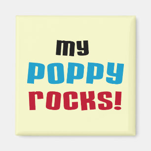 Aimant T-shirts et cadeaux My Poppy Rocks