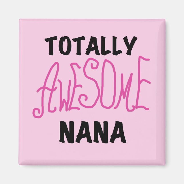 Aimant T-shirts et cadeaux roses totalement impressionnan (Devant)