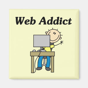 Aimant T-shirts et Cadeaux Web Addict