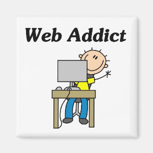 Aimant T-shirts et Cadeaux Web Addict