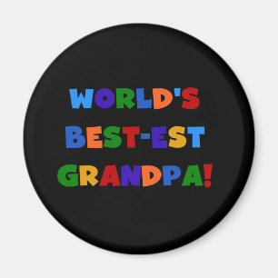 Aimant T-shirts lumineux de couleurs de grand-papa du Mei