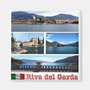 Aimant TAA027 RIVA DEL GARDA Mosaic - Italy - Fridge