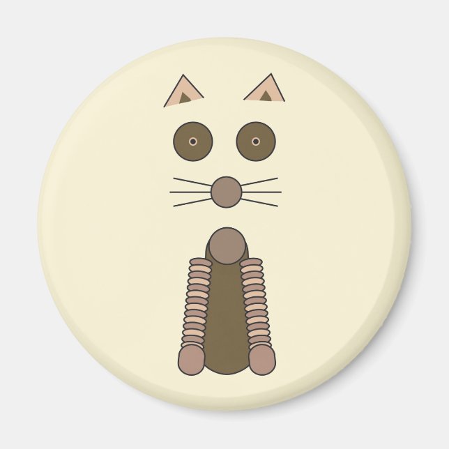Aimant Tabby CAT (Devant)