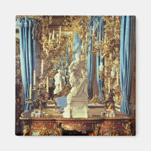 Aimant Table d'écriture et statue de Louis XV