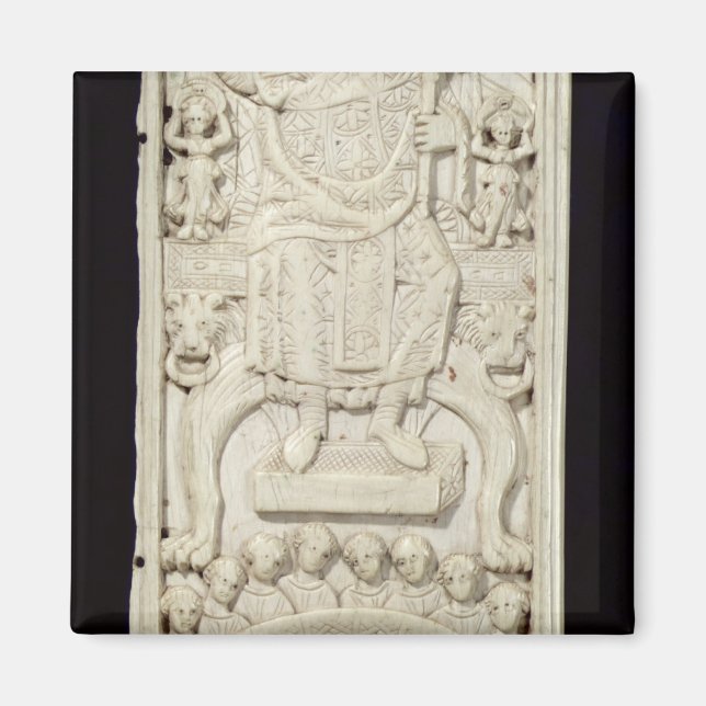 Aimant Table ronde du diptyque du consul Areobindus (Devant)