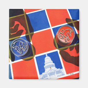 Aimant Tableau de contrôle des élections