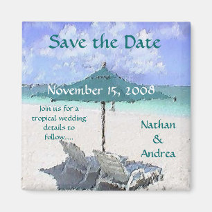 Aimant Tableau de plage